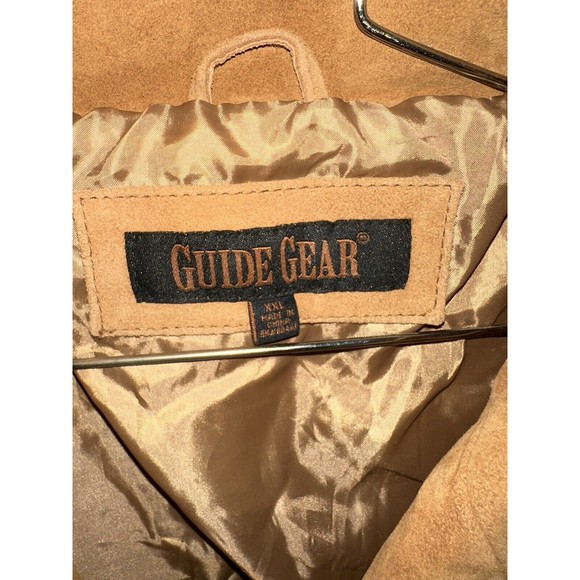 Vintage Guide Gear Western Cowboy Suede Jacket Men's 2XL Heavy Duty NWT - Picture 3 of 3